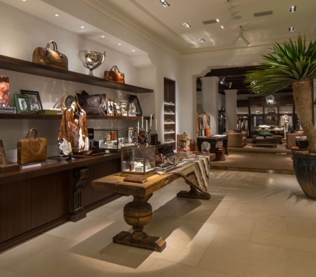 Custom Millwork at the Ralph Lauren Flagship on Rodeo Drive