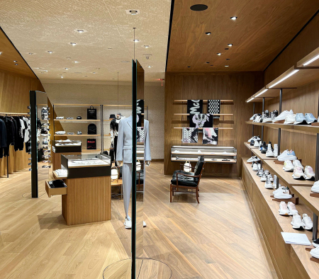 Custom Millwork at Alexander McQueen