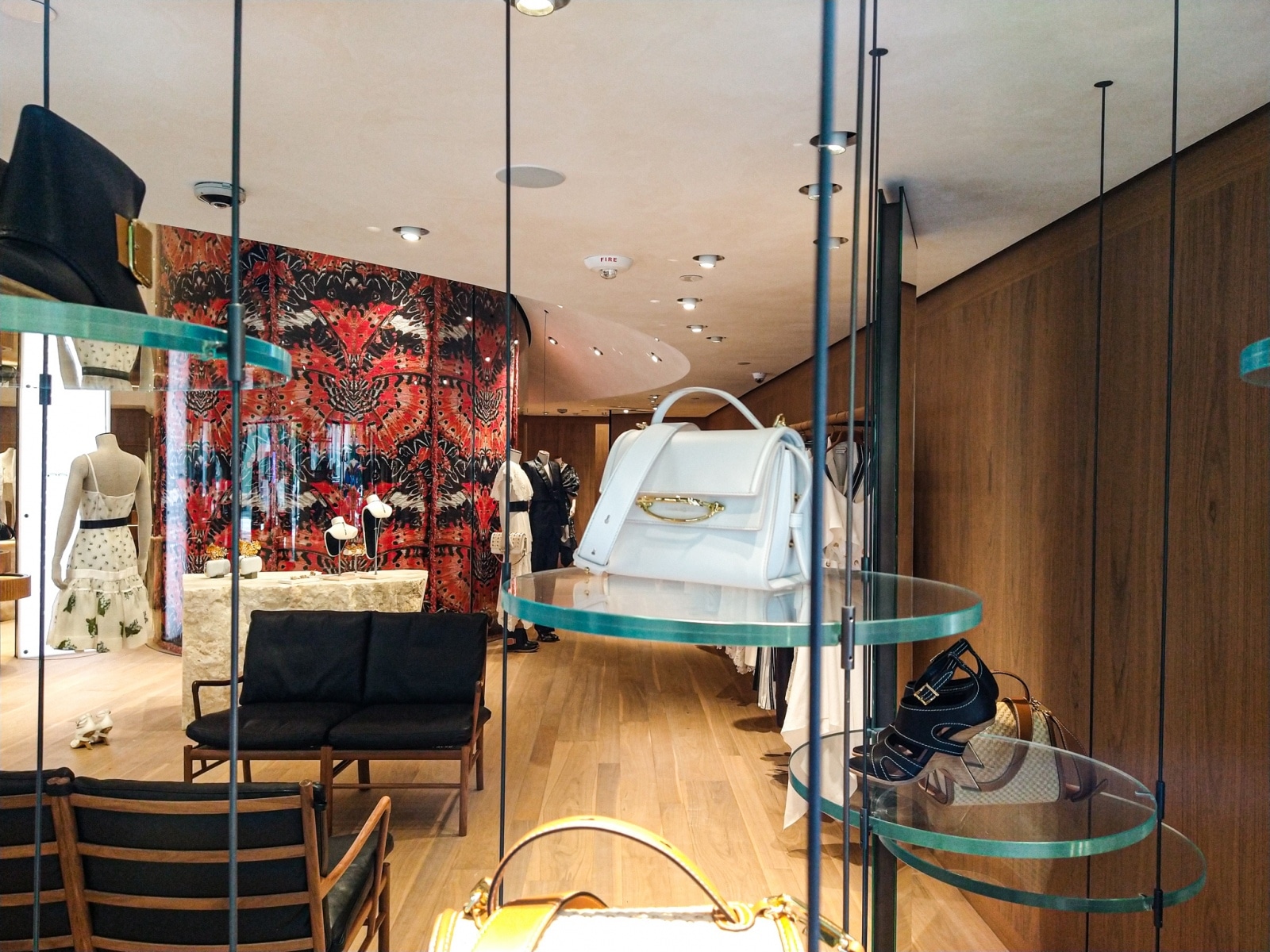 Alexander McQueen Miami, Luxury Fashion Store Design