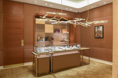 Custom Millwork Fixtures at Cartier