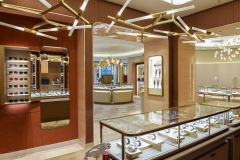 Custom Millwork Fixtures at Cartier