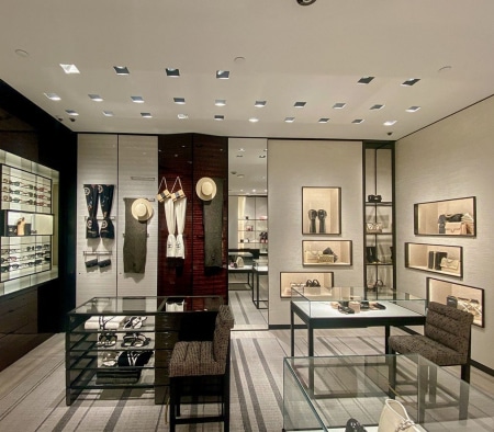 Custom Millwork at Chanel