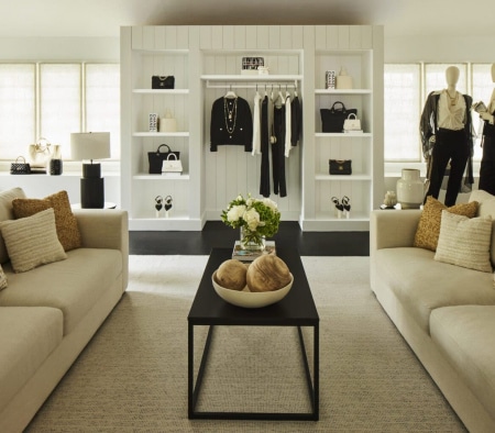 Custom Millwork at Chanel East Hampton