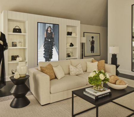Custom Millwork at Chanel East Hampton