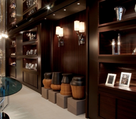Custom Woodwork at Christofle