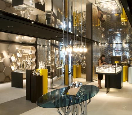 Custom Woodwork at Christofle