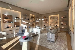 Custom Millwork Fixtures at Dior Aspen