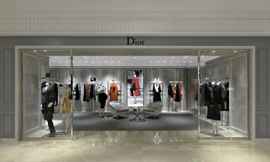 dior boutique in saks