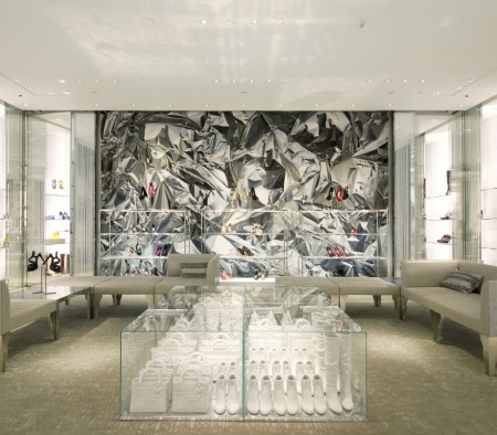 Architectural Woodwork at Christian Dior on Rodeo Drive