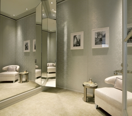 Architectural Woodwork at Christian Dior on Rodeo Drive