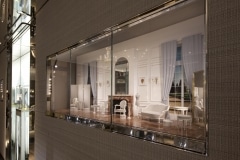 Custom Perimeter Millwork at Christian Dior on Rodeo Drive