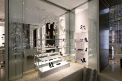 Custom Perimeter Millwork at Christian Dior on Rodeo Drive