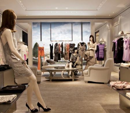 Architectural Woodwork at Christian Dior Flagship