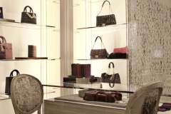 Custom Millwork Fixtures at Christian Dior Flagship