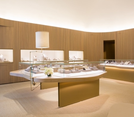 Custom Fixtures at H.Stern