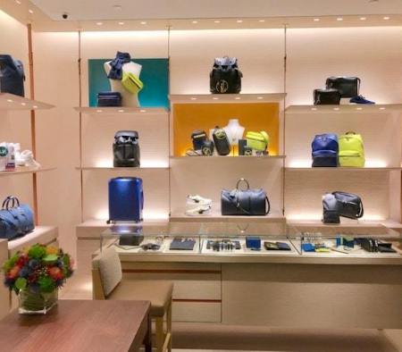 Custom Perimeter Millwork at Louis Vuitton in Bloomingdale's