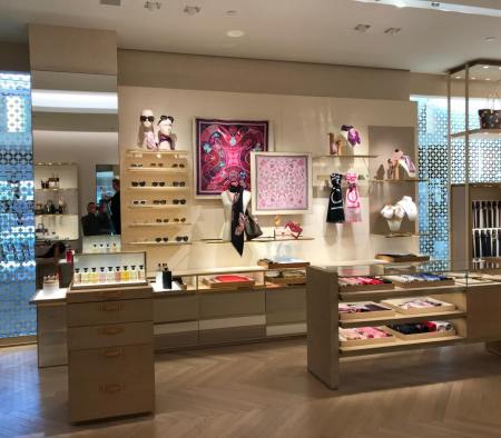 Custom Millwork at Louis Vuitton in Neiman Marcus