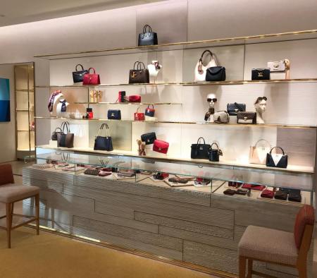 Perimeter Custom Millwork at Louis Vuitton in Neiman Marcus
