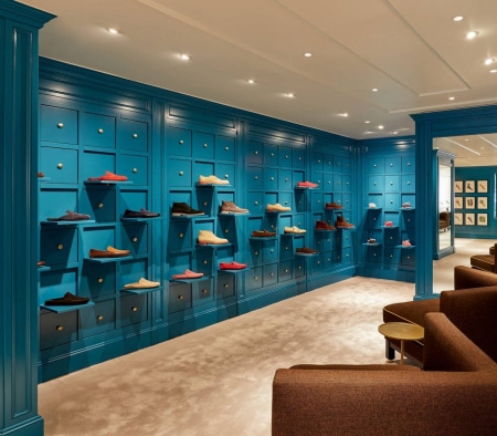 Perimeter Millwork at Manolo Blahnik