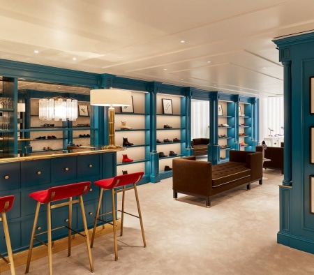 Perimeter Millwork at Manolo Blahnik
