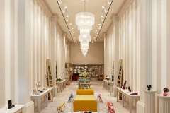 Perimeter Millwork and Fixtures at Manolo Blahnik