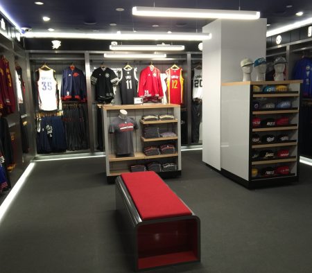 Custom Fixtures at NBA Flagship