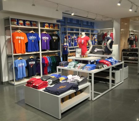 Custom Millwork at NBA Flagship