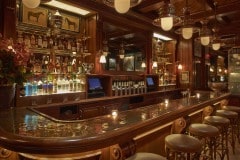 Custom Millwork at the Polo Bar