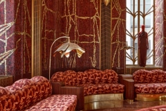 Custom Banquettes at Printemps NYC