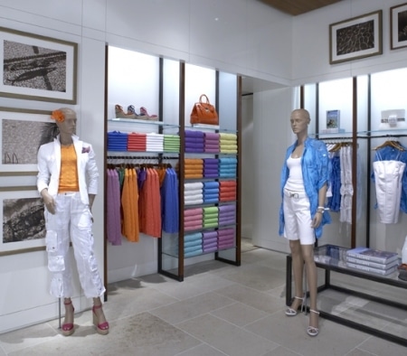 Custom Millwork Fixtures at Ralph Lauren