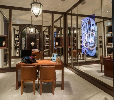 Custom Perimeter Millwork at the Ralph Lauren Flagship on Rodeo Drive