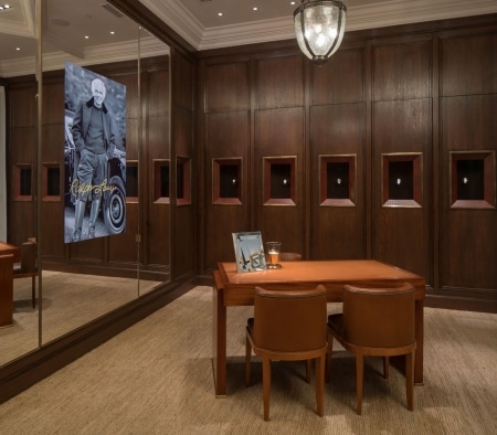 Custom Perimeter Millwork at the Ralph Lauren Flagship on Rodeo Drive