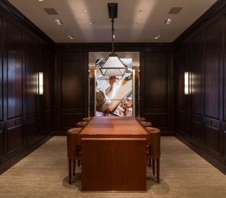Custom Perimeter Millwork at the Ralph Lauren Flagship on Rodeo Drive