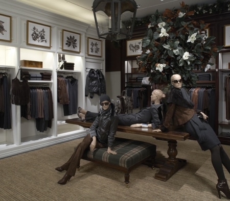 Custom Millwork at Ralph Lauren