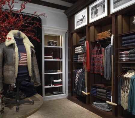 Perimeter Millwork at Ralph Lauren