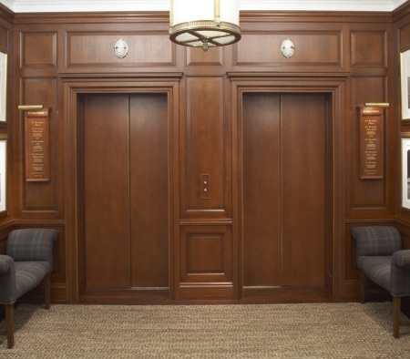 Elevator Millwork at Ralph Lauren Men's Flagship