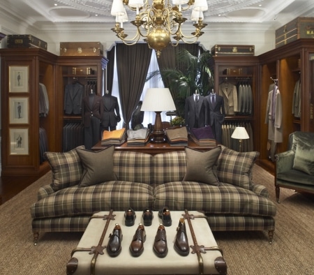 Custom Millwork at Ralph Lauren Men's Flagship