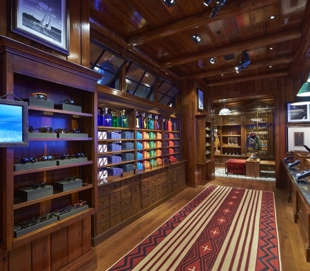 Custom Millwork at Polo Ralph Lauren Flagship