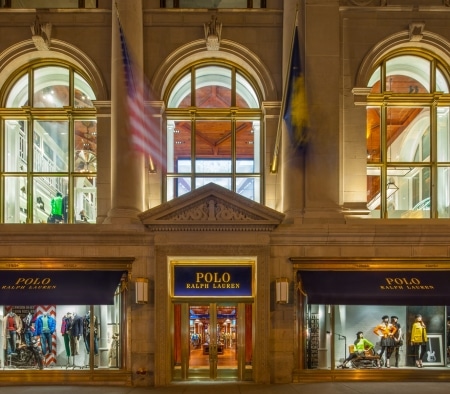 Exterior Storefront at Polo Ralph Lauren Flagship