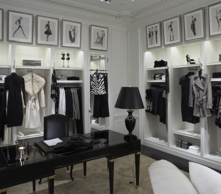 Perimeter Millwork at the Ralph Lauren Women's Flagship