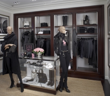 Architectural Woodwork at the Ralph Lauren Women's Flagship