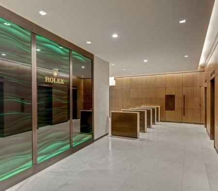 Custom Millwork at Rolex