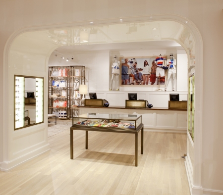 Custom Fixtures at Tommy Hilfiger