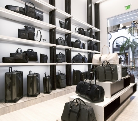 Freestanding Millwork at TUMI