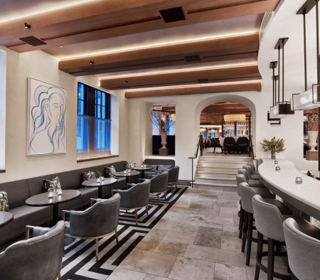 Custom Millwork at Vaucluse Restaurant