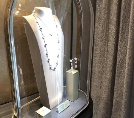 Custom Millwork Fixtures at Van Cleef and Arpels