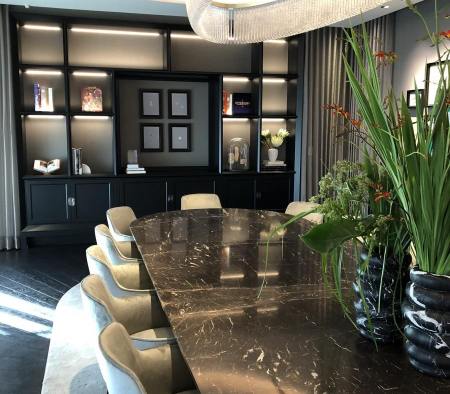 Custom Millwork at Van Cleef and Arpels