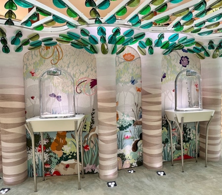 Custom Store Fixtures at Van Cleef & Arpels Pop Up