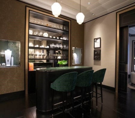 Custom Millwork at Van Cleef & Arpels