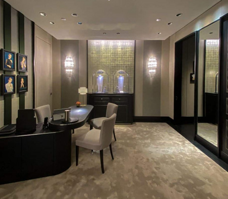 Custom Millwork at  Van Cleef & Arpels